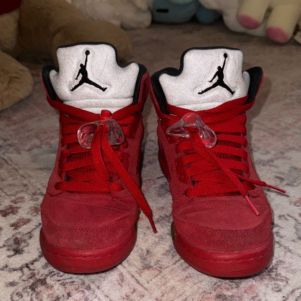 Nike Air Jordan 5 Retro university Red/black SUEDE